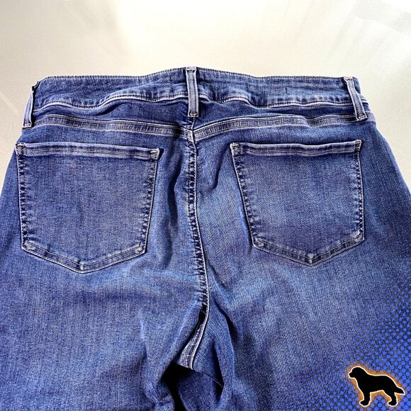 NYDJ Jeans Marilyn Straight Mid Rise Size 12 2% Elastane Like NEW - Picture 4 of 4